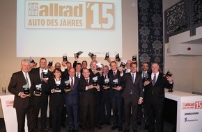 AUTO BILD: Große Leserbefragung: Sieger bei "ALLRAD-AUTO DES JAHRES 2015" stehen fest