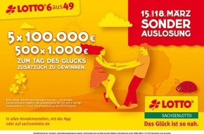 Sächsische Lotto-GmbH: Mit dem Lotto-Jackpot träumen: 33 Millionen Euro am Samstag möglich