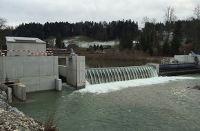 BKW Energie AG: Inbetriebnahme: Wasserkraftwerk Gohlhaus am Netz