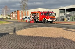 Freiwillige Feuerwehr Alpen: FW Alpen: Elektrobrand in Werkshalle