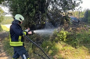 Feuerwehr Sprockhövel: FW-EN: Gemeldeter Waldbrand & Brand beim Grillen