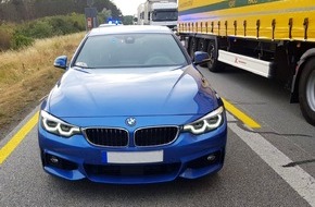 Polizeidirektion Montabaur: POL-PDMT: Staudt und Dresden-Görlitz - Autodieb vorläufig festgenommen, gestohlener BMW sichergestellt