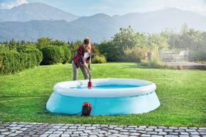 New pumps from Einhell for smart watering in the garden