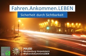 Polizeipräsidium Rostock: POL-HRO: Beginn der Verkehrskontrollen "Fahren.Ankommen.LEBEN!" mit den Schwerpunkten: Lichttechnische Erzeugnisse/Güterverkehr/ Vermögensabschöpfung