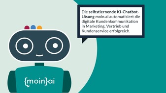 moin.ai: Rebranding: KI-Chatbot-Lösung von knowhere heißt jetzt moin.ai