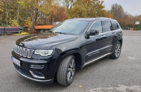 Kreispolizeibeh&ouml;rde Viersen: POL-VIE: Jeep gestohlen - Kriminalkommissariat 2 sucht Hinweise