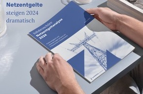 enPORTAL GmbH: enPORTAL Netzentgeltanalyse 2024 zeigt auf: Mittelständische Unternehmen zahlen Netzentgelte in Rekordhöhe