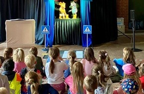 Polizeiinspektion Heidekreis: POL-HK: Walsrode: Polizeipuppenb&uuml;hne begeistert rund 185 Vorschulkinder in Walsrode