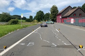 Kreispolizeibehörde Olpe: POL-OE: Zwei Verletzte bei Motorradunfall