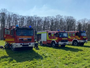 FW-EN: Wetter - Feuerwehren aus Wetter (Ruhr) und Herdecke bekämpfen Waldbrand