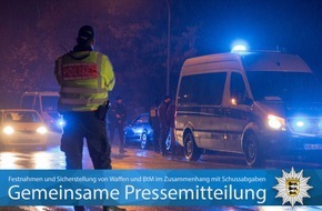 Landeskriminalamt Baden-Württemberg: LKA-BW: Gemeinsame Pressemitteilung der StA Stuttgart, des PP Ulm und des LKA BW: Festnahmen und Sicherstellung von Waffen und Betäubungsmitteln im Zusammenhang mit den Schussabgaben im öffentlichen Raum