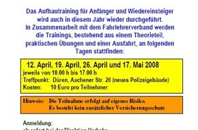 Polizei Düren: POL-DN: "Sicherheit auf zwei Rädern"
