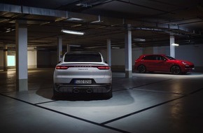 Porsche Schweiz AG: Ora di nuovo a otto cilindri: i nuovi modelli Porsche Cayenne GTS