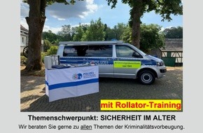 Kreispolizeibehörde Oberbergischer Kreis: POL-GM: Sicherheit im Alter - Mobile Beratungsstelle der Polizei auf dem Markt