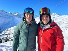 Salar Bahrampoori läutet mit «Skischule Salar» den Winter ein