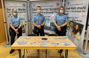 Polizeipräsidium Westpfalz: POL-PPWP: Einstellungsberater des Polizeipräsidiums Westpfalz an der IGS