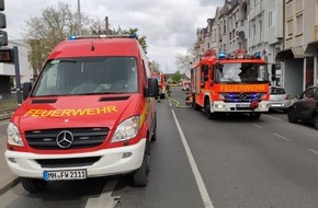 Feuerwehr Mülheim an der Ruhr: FW-MH: Feuer im Bereich der Friedrich-Ebert-Straße - keine Verletzten #fwmh