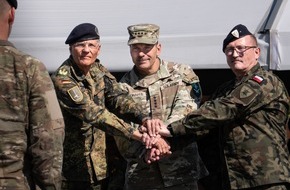 PIZ Heer: 1. Deutsch-Niederl&auml;ndisches Corps &uuml;bernimmt Verantwortung f&uuml;r die Verteidigung Estlands und Lettlands
