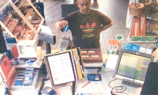 Polizei Essen: POL-E: Essen: Unbekannter zahlt mit gestohlener Karte - Fotofahndung