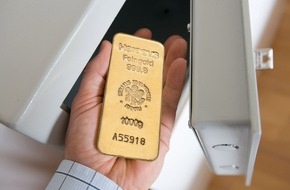 Reisebank AG: Über 41 Tonnen Gold bewegt - Die ReiseBank hat 2020 den Edelmetall-Umsatz und die bewegte Tonnage deutlich gesteigert