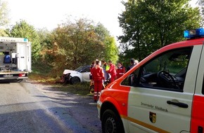 Feuerwehr Dorsten: FW-Dorsten: Verkehrsunfall mit einer schwerverletzten Person. Und weitere Einsätze.