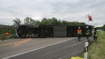 Polizeipräsidium Nordhessen - Kassel: POL-KS: Abschlussmeldung zum Unfall auf A 44 zwischen Zierenberg und Bad Wilhelmshöhe: Strecke wieder frei