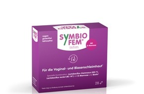 SymbioPharm GmbH: Neu für die Frauengesundheit: Symbiofem® Intim unterstützt Harnwege und Vaginalflora