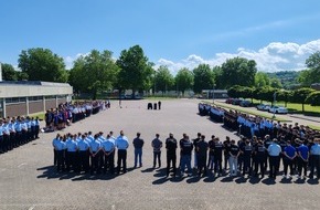 Hochschule für Polizei Baden-Württemberg: POL-HfPolBW: Angehörige der Hochschule für Polizei Baden-Württemberg gedenken dem getöteten Kollegen