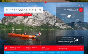 Oberösterreich Tourismus: Neues Oberösterreich-Tourismus-Fenster im Internet