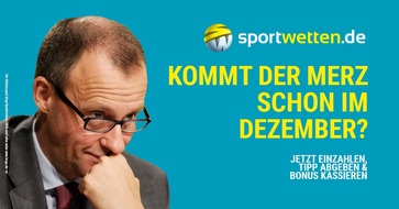 sportwetten.de: sportwetten.de verteilt Boni für Tipps auf neuen CDU-Parteivorsitz