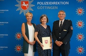 Polizeidirektion Göttingen: POL-GOE: Abschied in den Ruhestand: Leiterin der Abteilung 2, Karin Gedaschko, verlässt die Polizeidirektion Göttingen