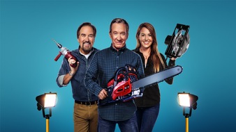 The HISTORY Channel: "Hör mal, wer da hämmert"-Duo Tim Allen und Richard Karn mit neuer Werkzeug-Show ab Donnerstag kommender Woche, 1. Dezember, auf The HISTORY Channel