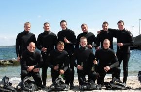 Presse- und Informationszentrum Marine: Marine - Pressebilder: Abschlussübung der Minentaucheranwärter