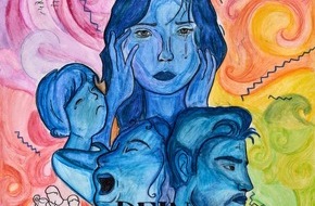 DAK-Gesundheit: &bdquo;bunt statt blau&ldquo;: Sch&uuml;lerin aus Schulzendorf gewinnt Plakatwettbewerb in Brandenburg
