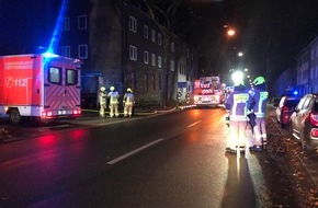 Feuerwehr Bottrop: FW-BOT: Kellerbrand in einem Mehrfamilienhaus