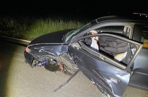 Polizeidirektion Trier: POL-PDTR: Verkehrsunfall unter Alkoholeinwirkung mit Verletzten