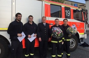 Feuerwehr Düsseldorf: FW-D: Führungswechsel bei der der Freiwilligen Feuerwehr
-Neues Leitungsteam beim Umweltschutzzug-