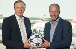 Sky Deutschland: Sky Österreich und der Flughafen Wien kooperieren:  Das beste Live-Sport-Programm ab Mai im gesamten Passa-gierbereich empfangbar (FOTO)