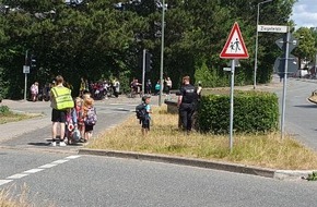 Polizeidirektion Flensburg: POL-FL: Flensburg - Geschwindigkeitsmessung mit Unterstützung von Schülerlotsen