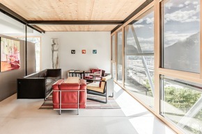 Nota de Prensa Griesser: Vida autosuficiente energéticamente con vistas panorámicas