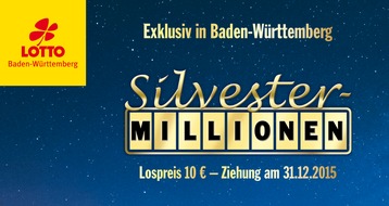 Lotto Baden-Württemberg: Lotterie Silvester-Millionen startet in Baden-Württemberg