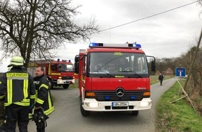 Freiwillige Feuerwehr Werne: FW-WRN: TH_1 - LZ1 - LG2 - großer Ast auf Straße