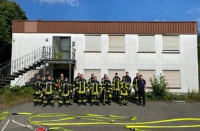 Feuerwehr Olpe: FW-OE: Atemschutzlehrgang erfolgreich absolviert