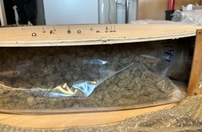 Hauptzollamt Stralsund: HZA-HST: Mehr als 86 Kilogramm Marihuana in Paketsendungen ./. Pakete kamen Stralsunder Zoll spanisch vor