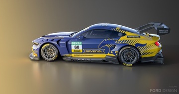 HRT Ford Performance tritt 2025 mit dem Mustang GT3 in der DTM und beim 24-Stunden-Rennen am Nürburgring an