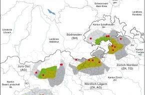 Nagra: Entsorgung radioaktiver Abfälle - Standortvorschläge für die Oberflächenanlagen geologischer Tiefenlager bekanntgegeben