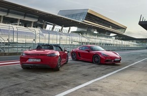 Porsche Schweiz AG: Conçus pour le design et la sportivité - les nouveaux modèles Porsche 718 GTS