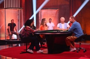SAT.1: In Spiellaune: Tom Kaulitz will mit Heidi Klum in der SAT.1-Show "Mein Mann kann" antreten