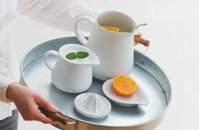 KAHLA/Thüringen Porzellan GmbH: Mit Magic Grip läutet KAHLA eine neue Ära funktionellen Porzellans ein / Rutscht nicht, kratzt nicht, klappert nicht