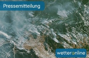 WetterOnline Meteorologische Dienstleistungen GmbH: Rauch verhüllt halben Kontinent - Südamerikas Wälder brennen